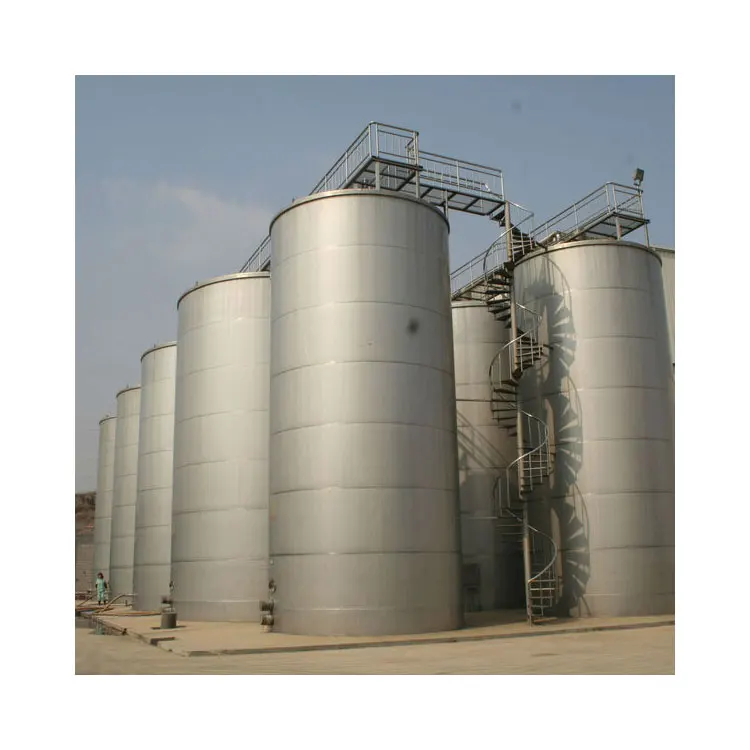 Ss304 Sunflower Oil Storage Tank 3000L 1300 Gallon Olive Oil Tank For Storage Edible Oil