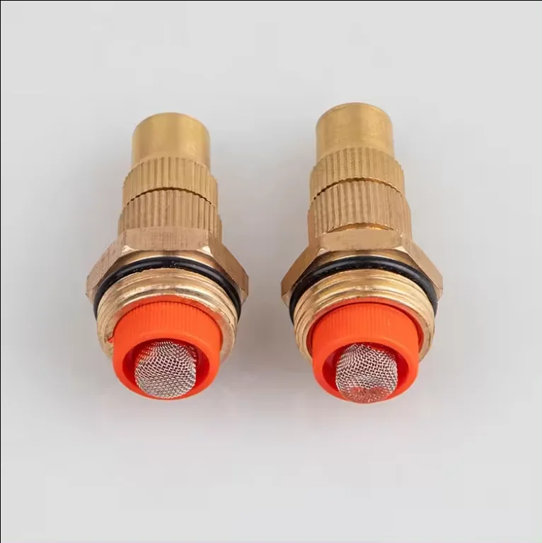 Brass Garden Sprinkler with Filter & Fine Mist Atomizing Nozzle for Agricultural Pesticide & Fertilizer Application