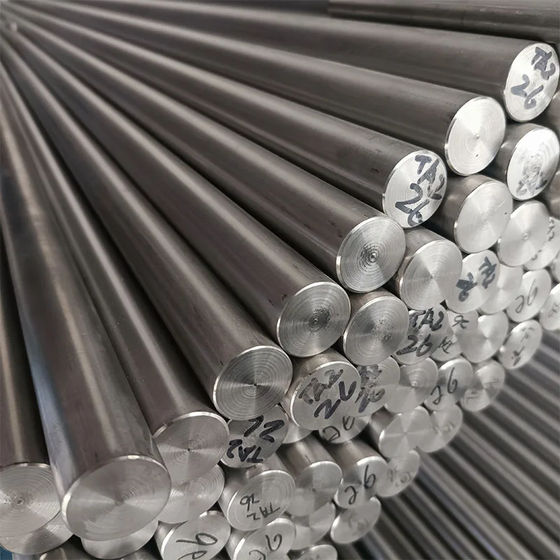 Gr5 Титановый сплав металлический стержень бар для нефтехимической медицинской промышленности