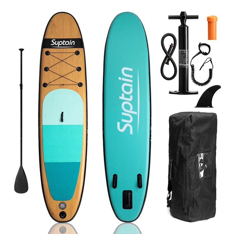 
2021 New Design Epoxy Resin Customized Wooden Stand Up Paddle Board Sup 