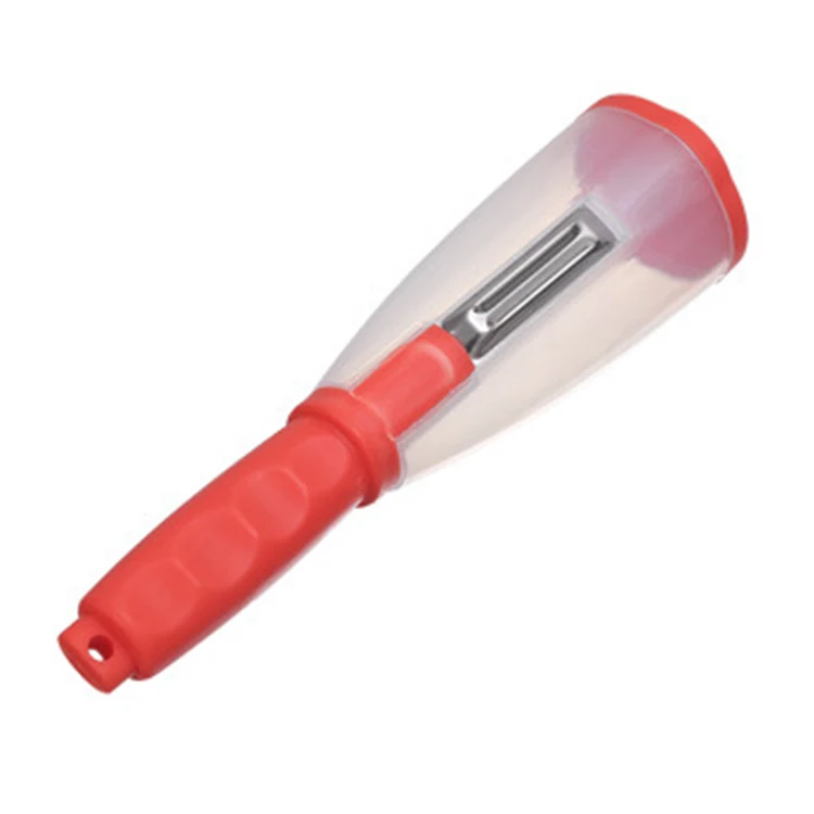 Multi-functional Kitchen Accessories Stainless Steel Vegetable Fruit Peeler With Storage Container Manual vegetable slicer