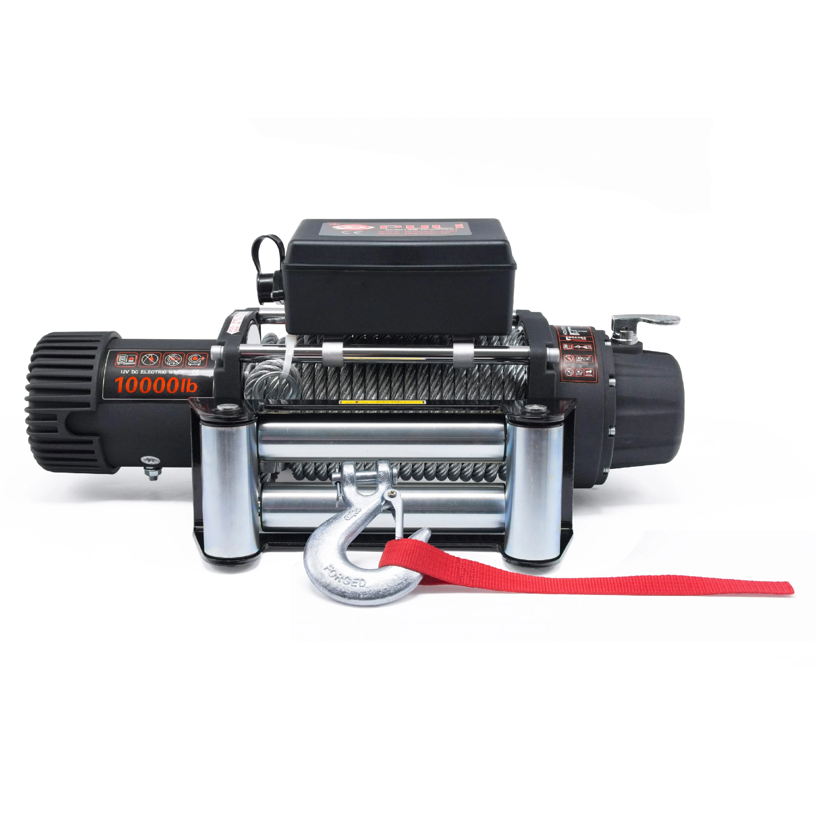 Заводская цена высокое качество off road 4*4 автомобиль электрическая лебедка 12000lbs с стальной веревкой
