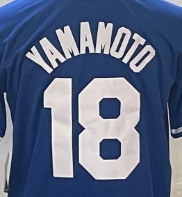 2024 Popular High Quality American Baseball Jerseys For Men Women Embroidered Jersey Custom  Jerseys USA Size #18 YAMAMOTO