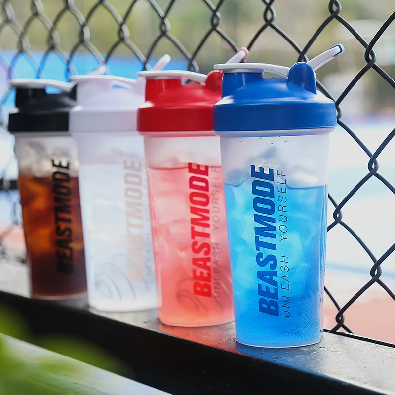2021 best selling sport shaker bottle custom logo design protein shaker with mixer ball drinking water bottle botella de agua