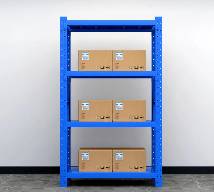 Metal shelf Iron medium duty storage rack warehouse rack customized design for sale