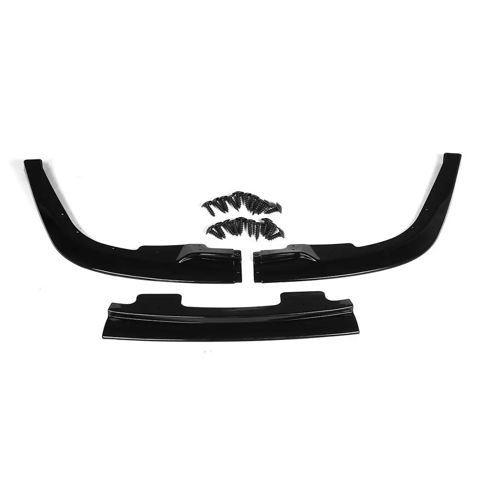 Car Body Kits Gloss Black Front Bumper Lip STI WRX Modified Bumper Front Spoiler For Subaru 2006-2007