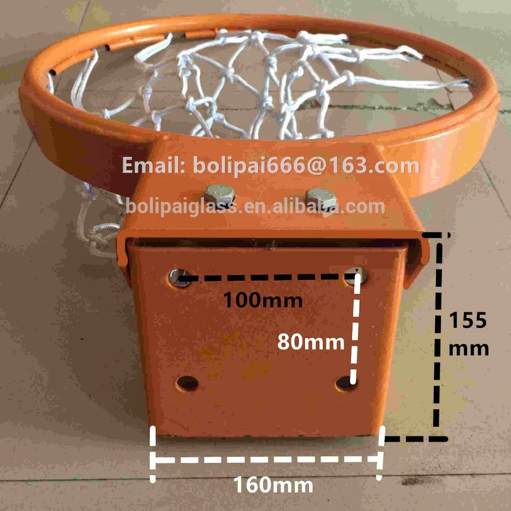 Breakaway Basketball Rings for Dunk, 2 Strong Springs Basketball Rims with Solid Steel