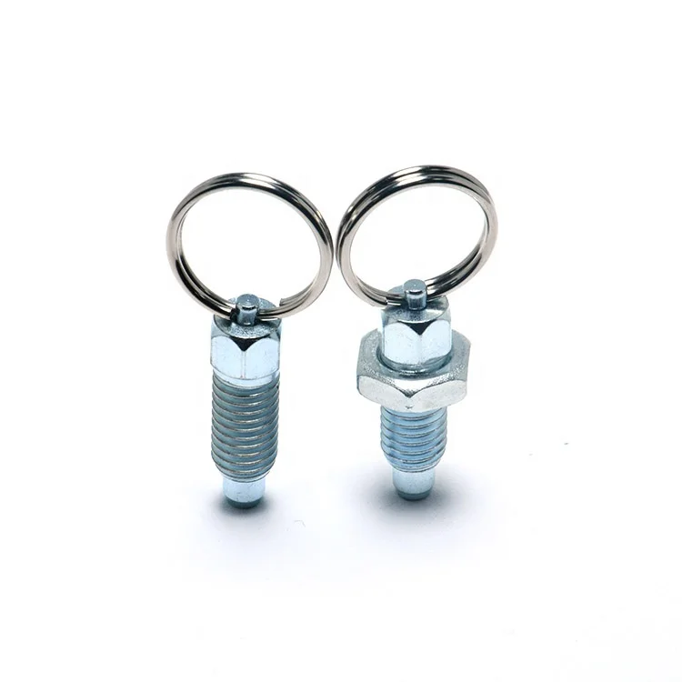 GN717 Steel M6 M8 M10 M12 M16 Pull Ring Indexing Plunger