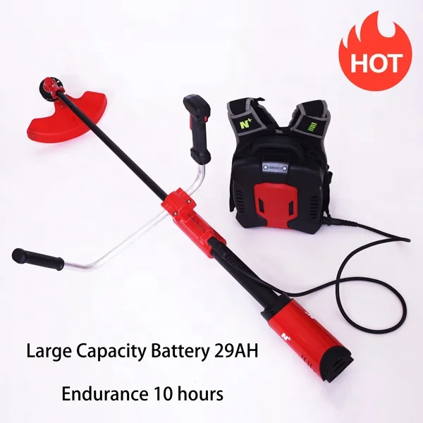 Nplus battery 17.4AH professional city-cut grass cutter electric powered in high efficiency
