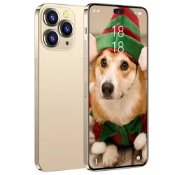 4g разблокировка распознавания лица I14 Pro Max 3 + 32GB 5mp + 8mp сотовый телефон Глобальная версия смартфон разблокированный мобильный телефон