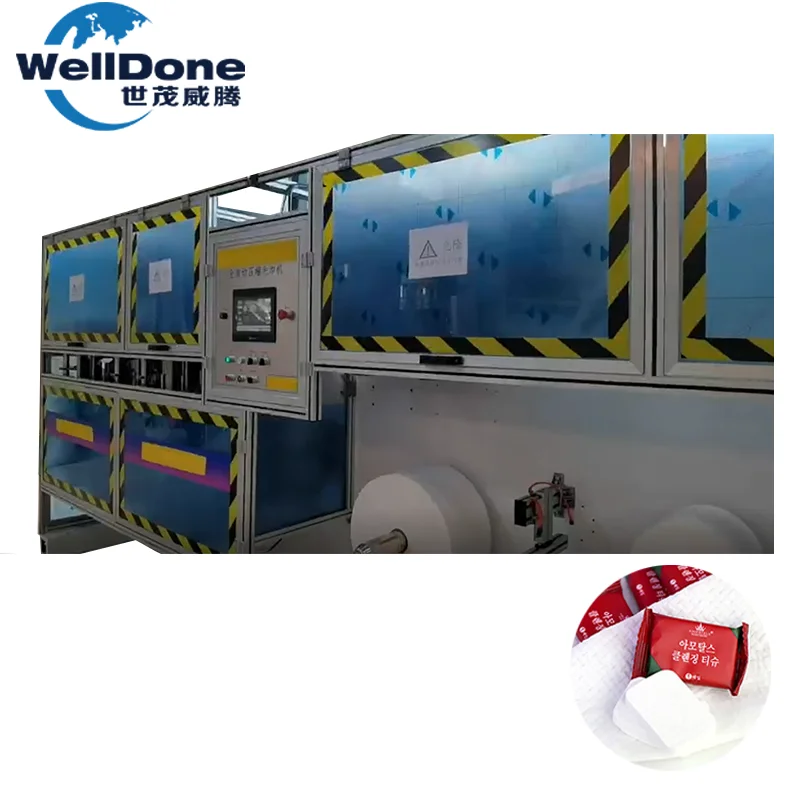 Coin Towel Compression Machine Compressed Coin Tissue Magical Towel Packing Machine