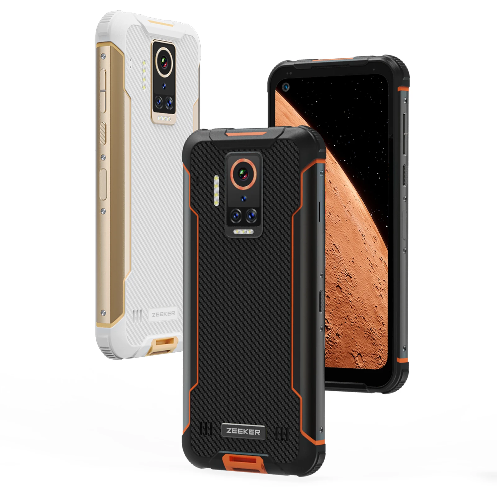 ZEEKER P10 108MP прочный телефон водонепроницаемый NFC Смартфон 6,49 дюймов Дисплей 6000 мАч мобильные телефоны