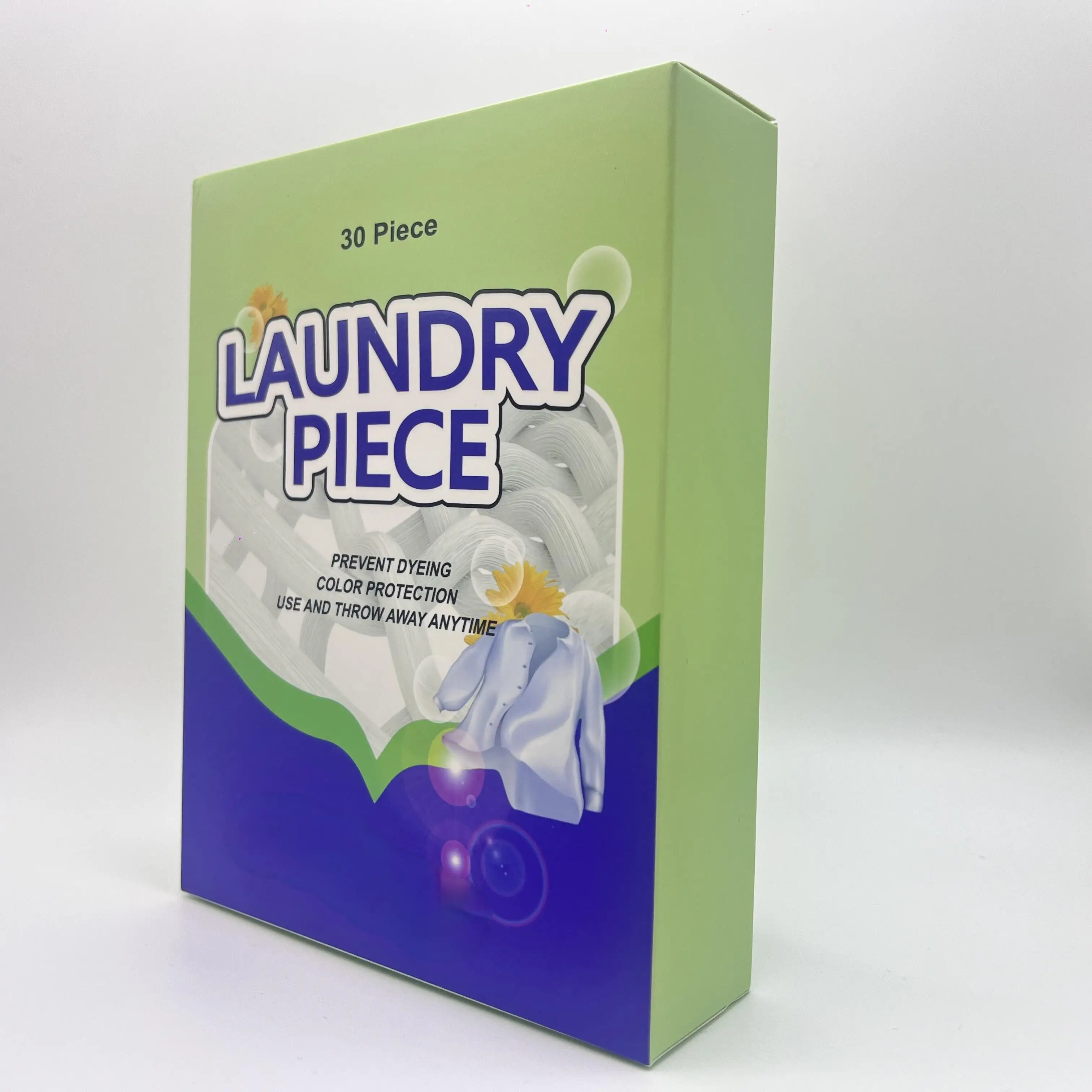 Laundry Tablets Laundrys Detergent Sheets Easy Dissolve Strong Deep Cleaning Detergent Underwear Clothes Laundry Bubble Pape
