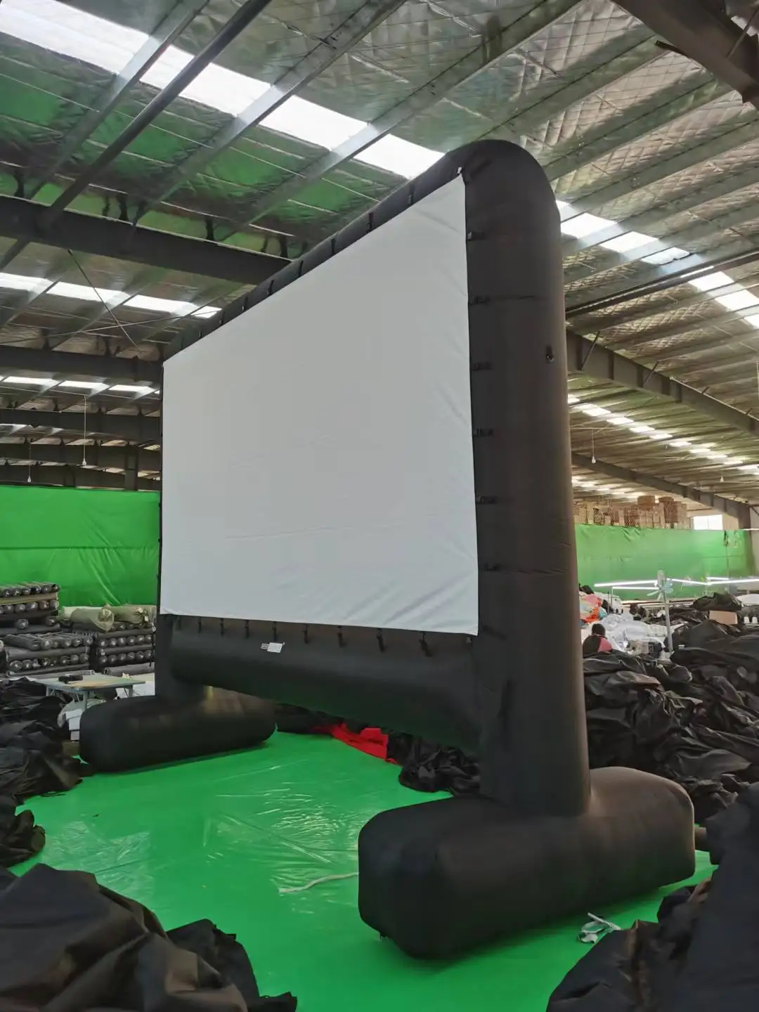 Hot 14ft Inflatable Movie Screen For Family Party Pvc Rear Projector Outdoor Inflatable Projector Screen Tv Cinema