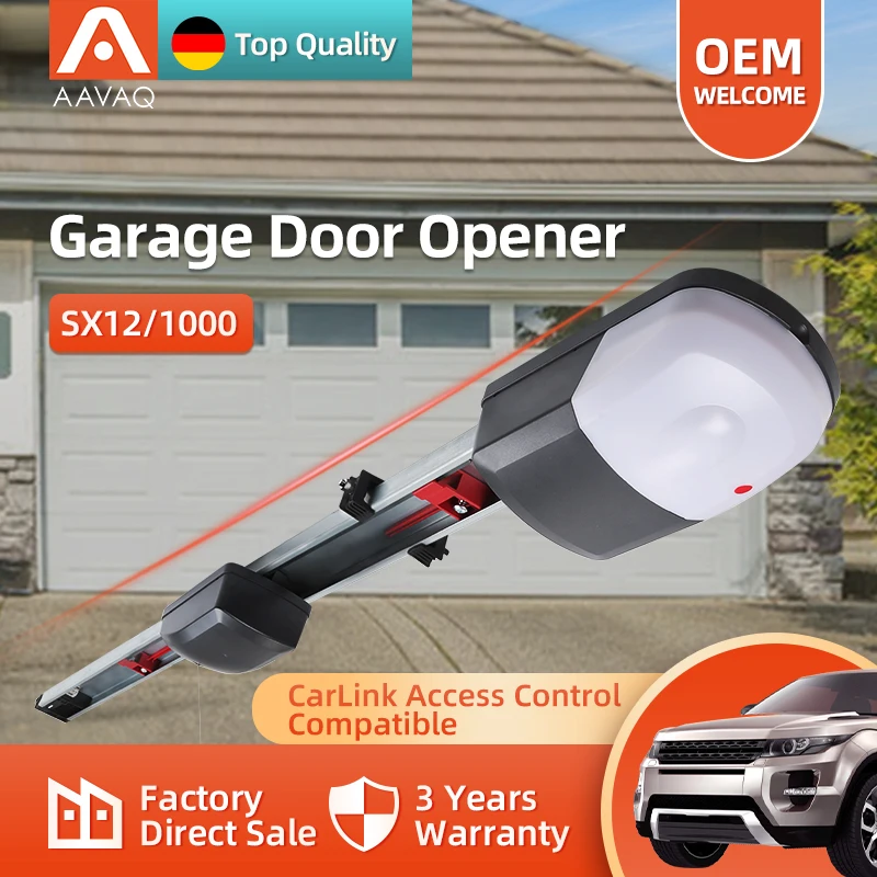AAVAQ SX12/1000 220V Dropshipping Heavy Duty Wall Mount Sectional  garage door opener Garage Door Opener side mount