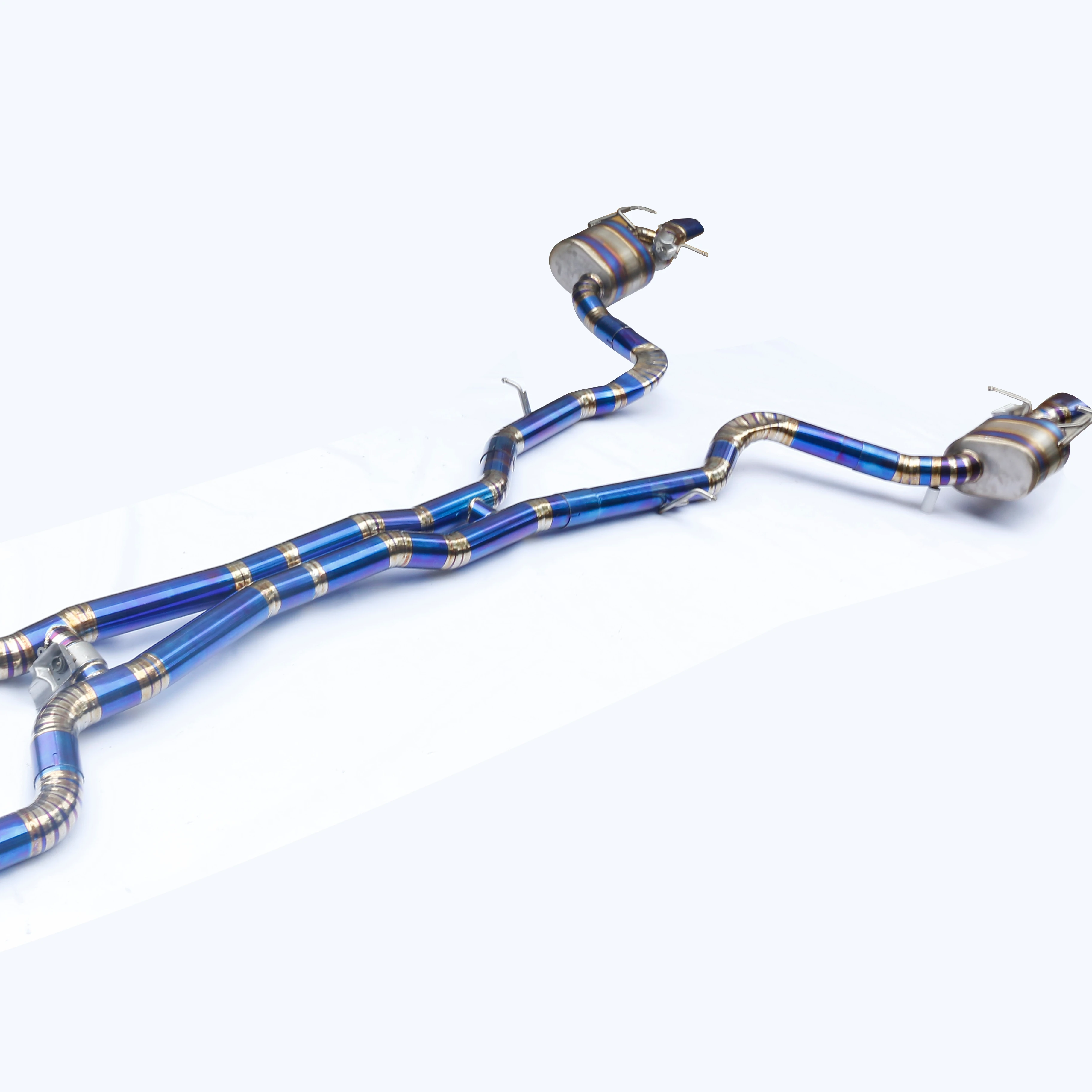 Titanium Catback Pipe System Exhaust For MERCEDES BENZ GT63S  GT63 Exhaust