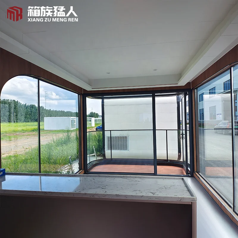chinese luxury prefab modular Whole house intelligence parts to assemble smart volferda capsule home