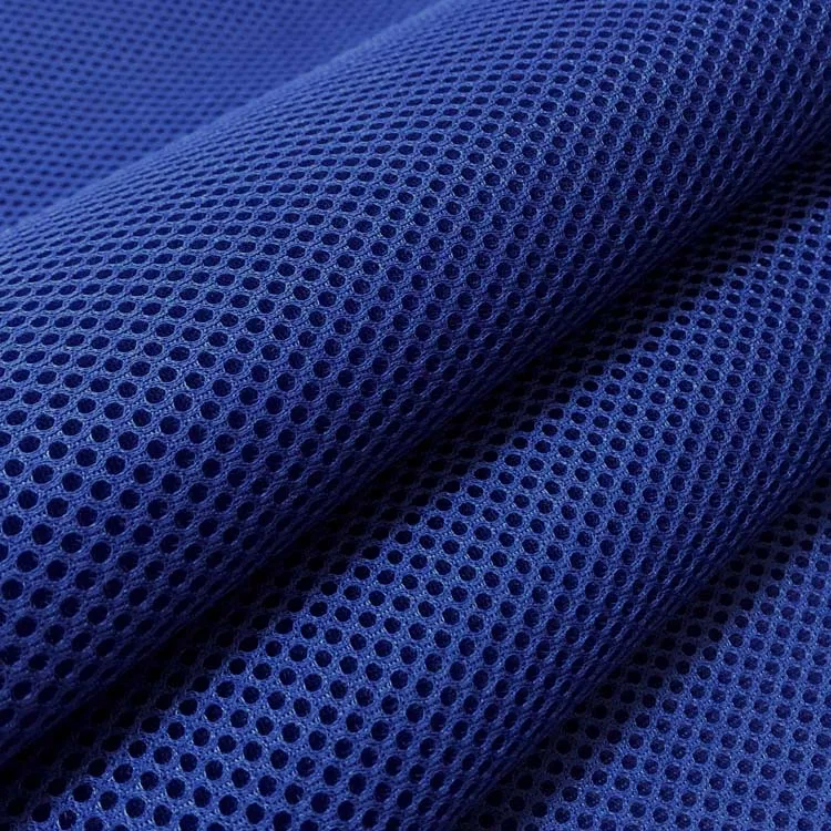 Tejido de malla de aire de sandwich espaciador hecho punto deformacion 100% poliester