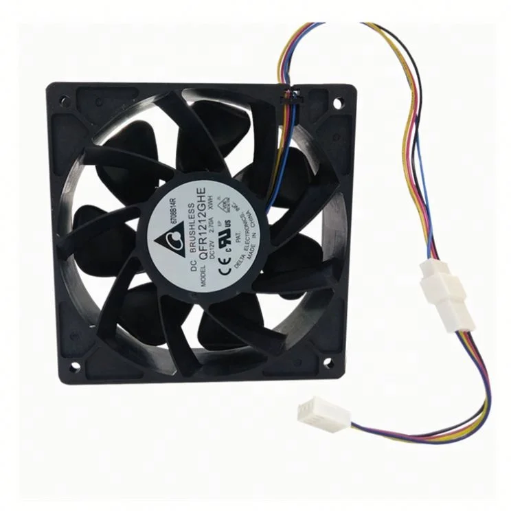 
Ball bearing 12038 S7 S9 antminer fans 120X120X38mm 12V DC 6000RMP bitcoin miner cooling fan 