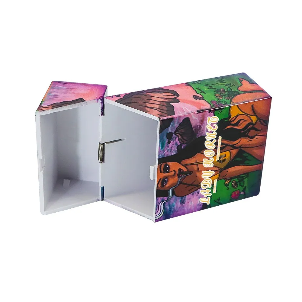 20 шт./упаковка, водонепроницаемые разноцветные пластиковые портсигары