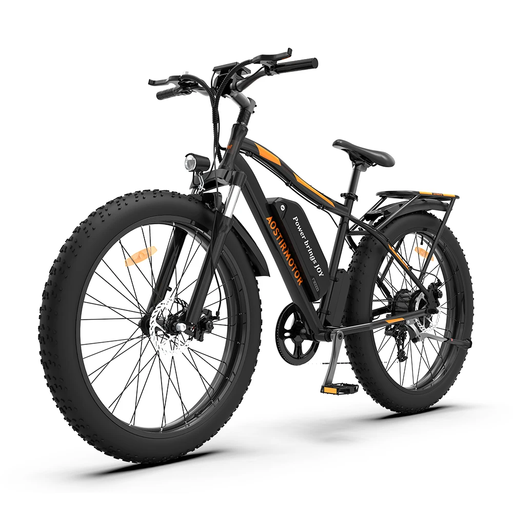 Aostirmotor Brand 45kmh 48 Volt 750 Watt 26 Inch Fat Tire Emtb Electric Bike Bicycle