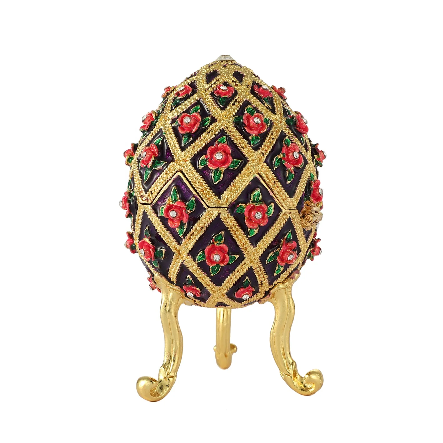 Qifu metal jewelry box for gifts