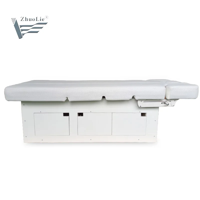 Luxury Beauty Salon Spa Bed Facial Beauty Lash Bed Heating Mattress 3 Motors Electric Massage Table