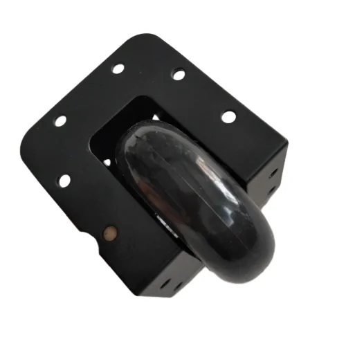 Flight Case Accessories 3 Inch Black Iron Internal Wheel Trolley Case Wheel External Wheel Hidden Edging Caster in Stock