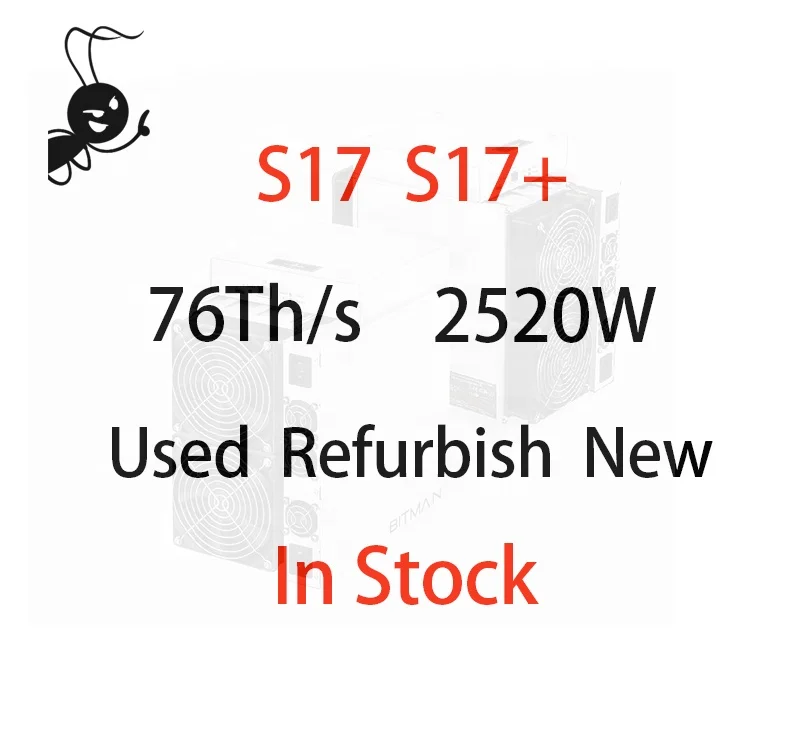 В наличии б/у графические карты ASIC S17 + GPU RTX 3090 3080 GTX 1660 Super RX 580 для Ant S17 + с блоком питания