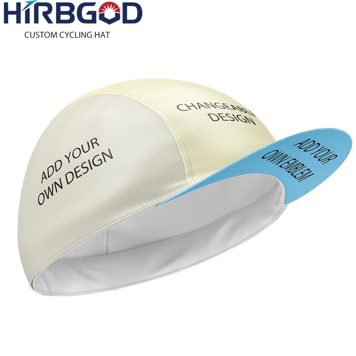 HIRBGDO GJZDZ-Hat-01 Wholesales Custom Cycling Hat Cycling Supplies Polyester Breathable Helmet Liner Hat Cycling  Matching Hat