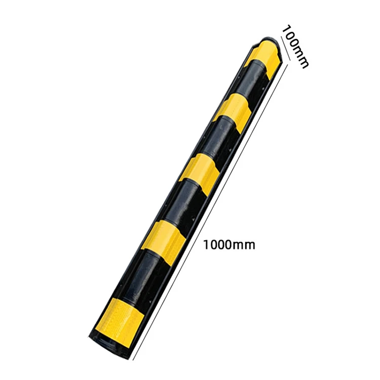 Factory Good Quality Reflective Rubber Wall Corner Protector Anti-collision Guard