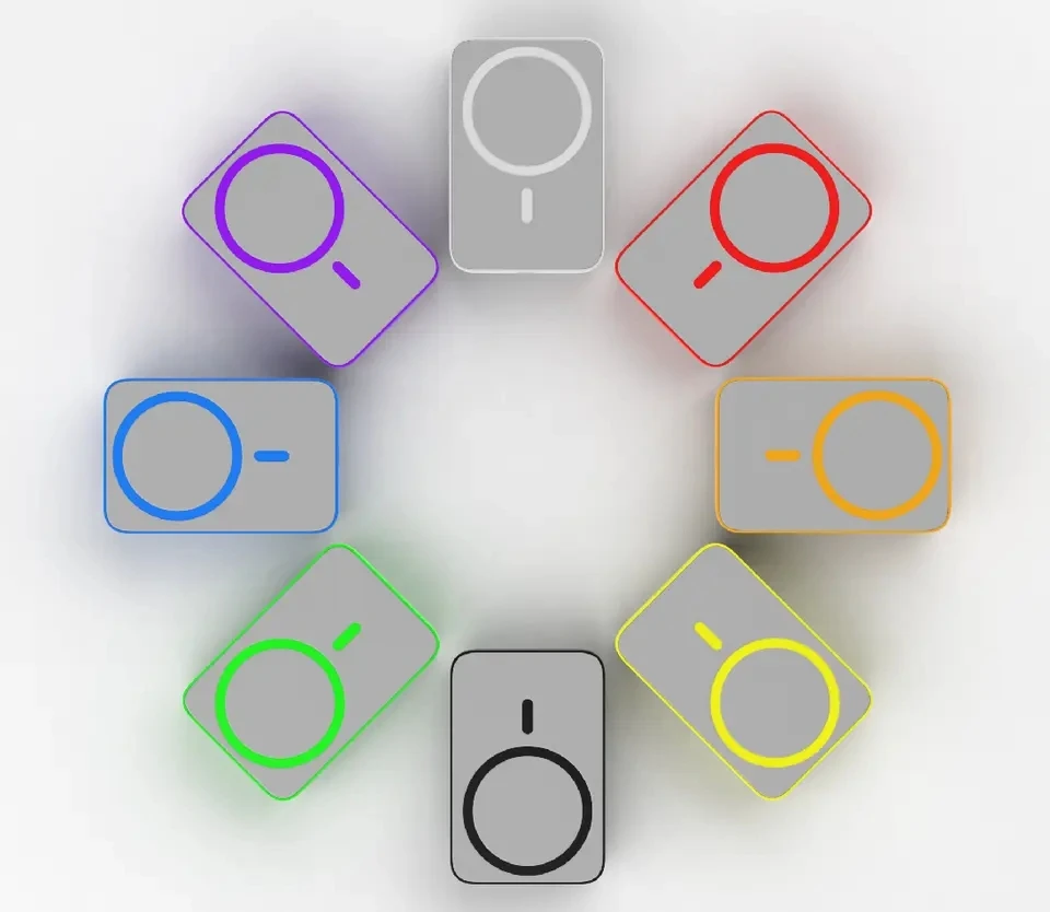 Original Magnetic Battery Pack 5000mAh 10000mAh Wireless Portable Charger Power Bank