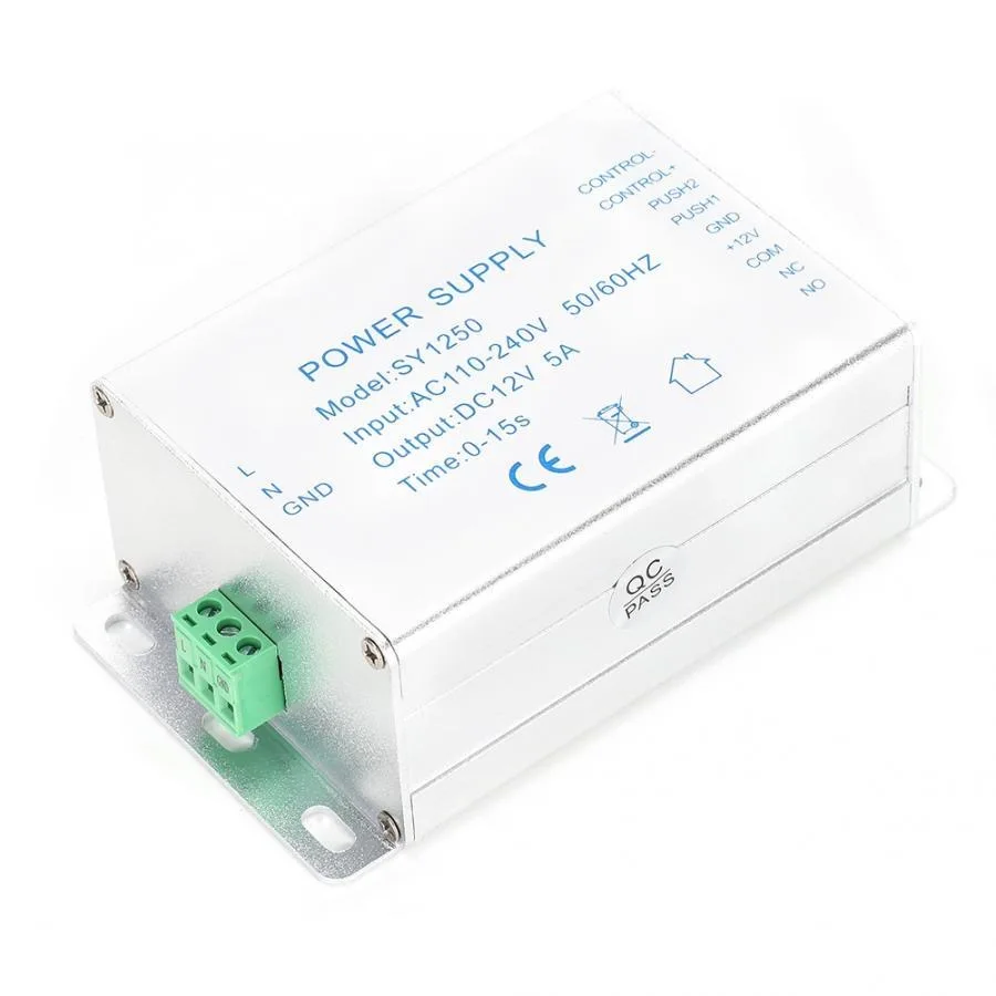  AC110-240V к DC12V/15V металлический переключатель питания поддерживает все виды входной