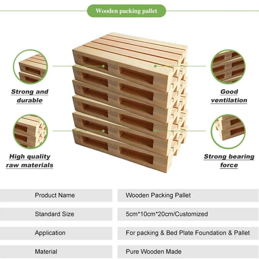 Cheap Price of Wooden Euro Pallet Eco-friendly Customer Size Pallet Ready Export Top Cargo 4-way Contact Now To Get Best Quote
