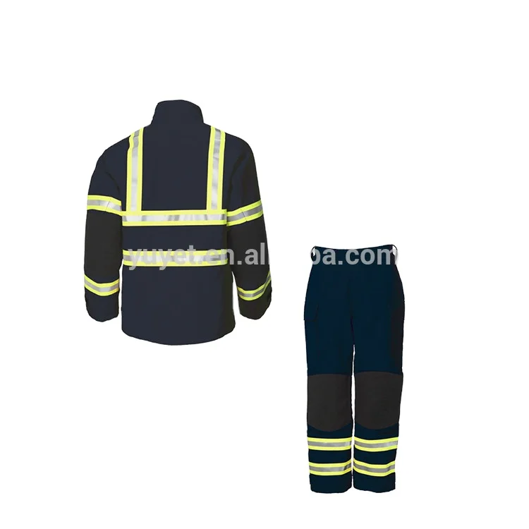 custom supply fire suit safety fire entry suit with bib pant