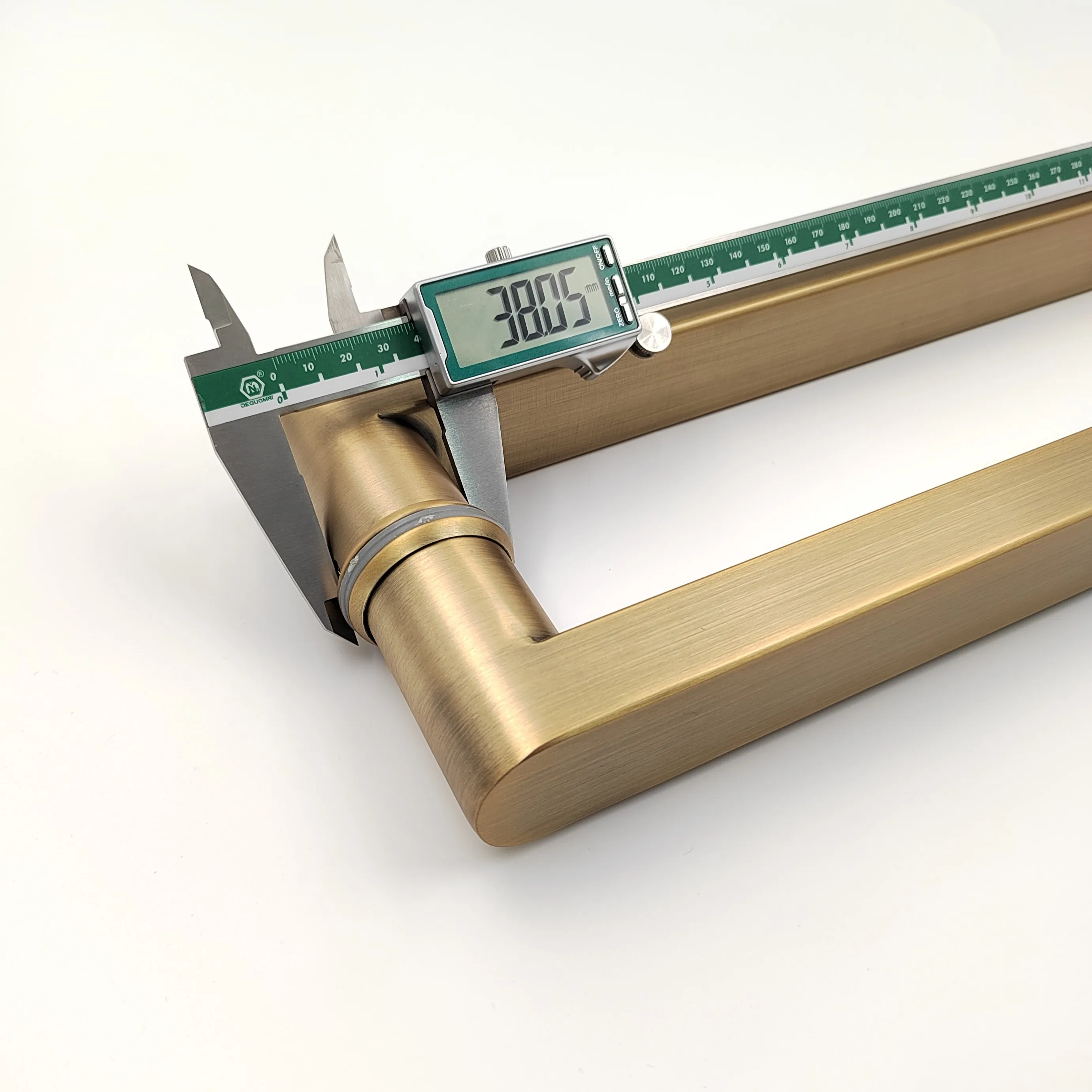 Customized  U shape glass door stainless steel 304 pull handles commercial panic push door handle for glass