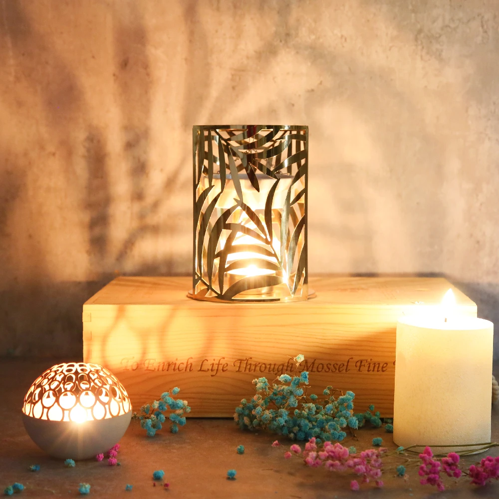 Spring season metal plating Candle Warmer Ceramic bowl Wax Tart essential oil burner Candle Burner Wax burners