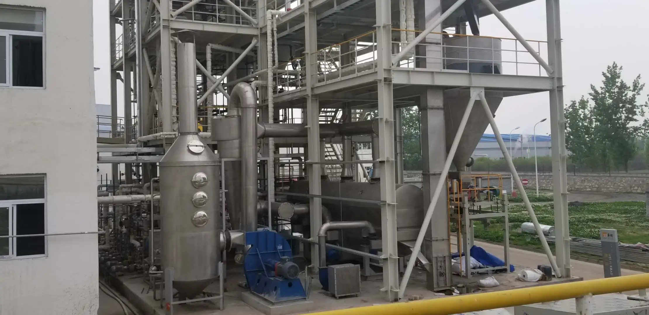 ZDG Horizontal Continuous Vibrating fluid bed dryer machine for sugar, food, salt drying machine