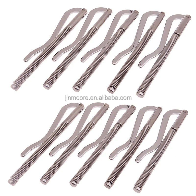 Durable Parts Holder Bar Money Spring Cash Clamp Bifold Clip 80mm Wholesale