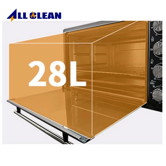 Lar-Capacity Countertop Oven with Digital Temperature Control Programmable Features for Baking Roasting Toasting Stylish Design