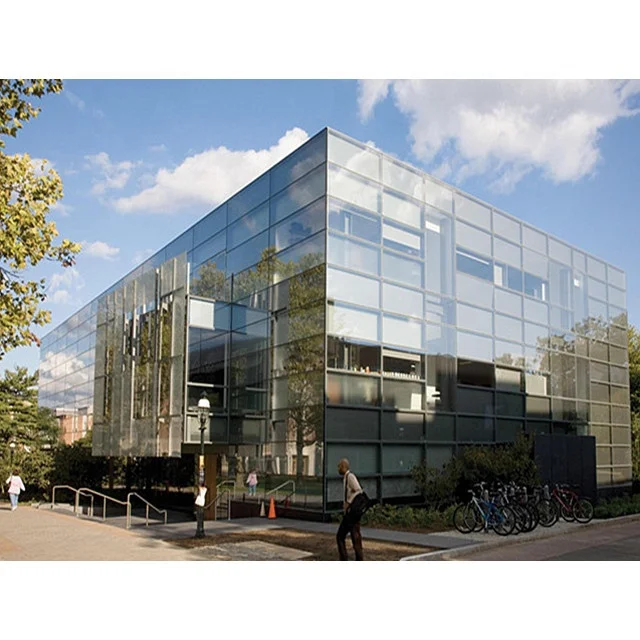 Professional Design Modern Sloped Light Steel Structure Prefab Office Building