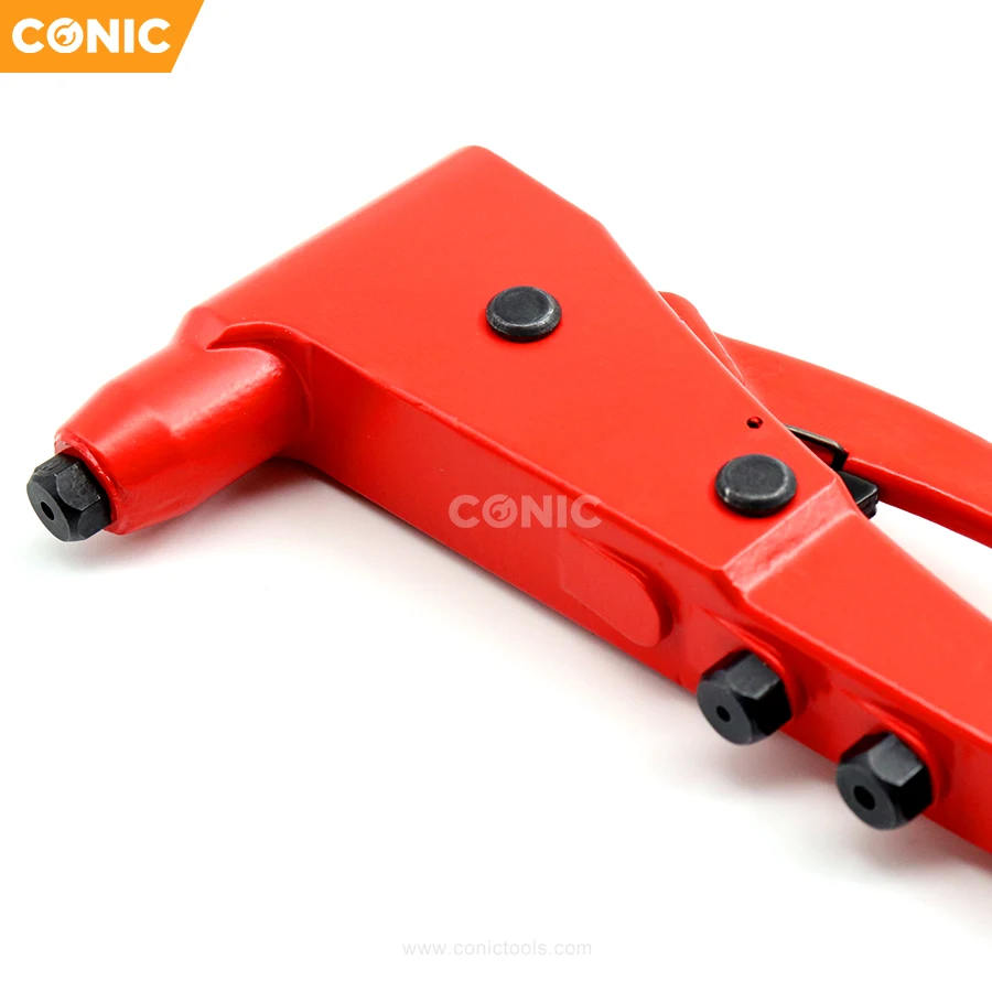 Ручной клепальный пистолет с демпфером изготовленный из литого под давлением алюминиевого сплава для заклепок