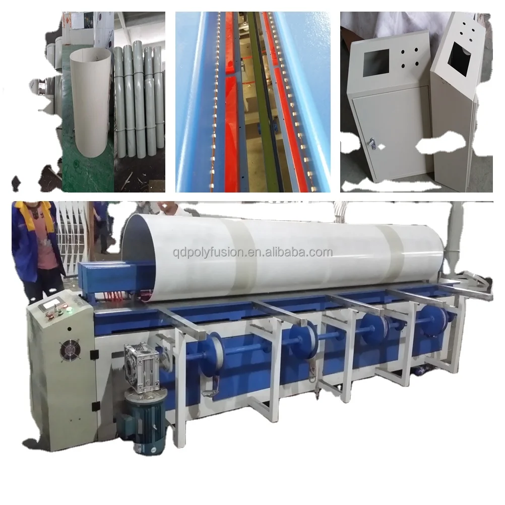 Automatic Butt Fusion Rolling Bending Welding Machine 3000mm PP PVC PPS Tarpaulin Plastic Sheet Welding Machine