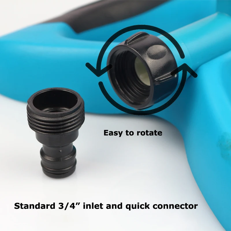 ODM Garden Tools Plants Garden Buildings Herramienta Garden Watering and Irrigationbrassstable Circular Sprinkler Support OEM