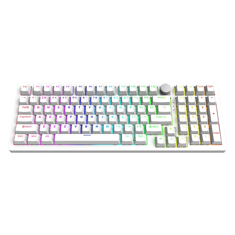 Customize Personalized CNC Keyboard PBT Round Keycaps Gaming Keyboard Mechanical Feeling