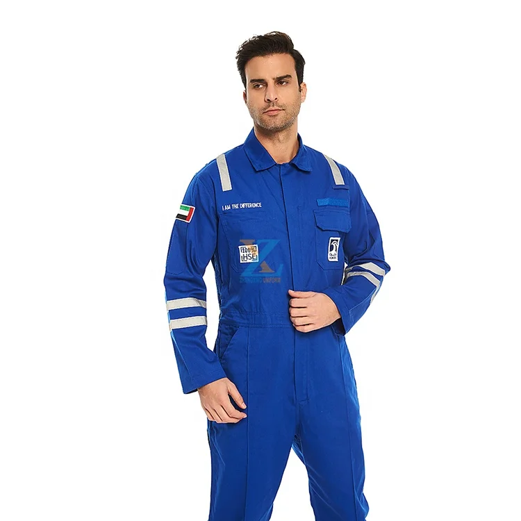 Flame Resistant Overall Working Uniform Firefighting modacrylic Made In Pakistan