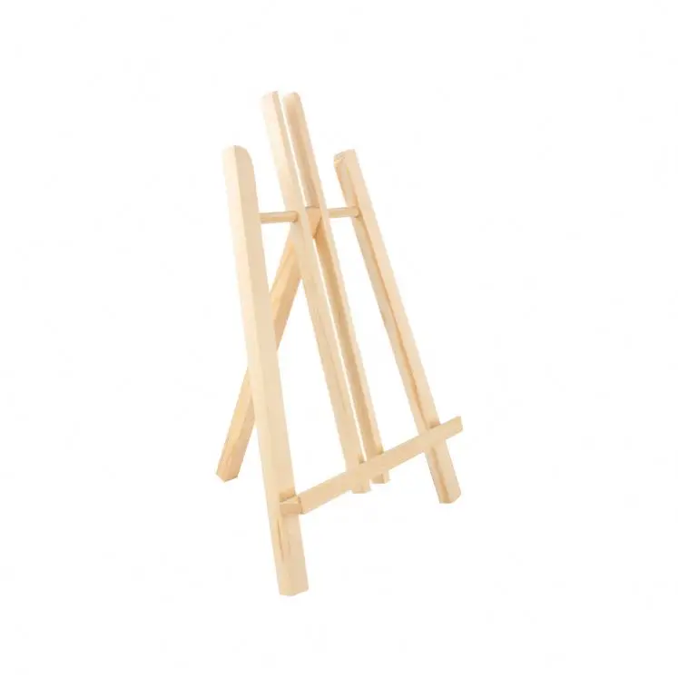 Wholesale Wood Easel Custom Size For Decorative Wood Gift Kids Adult Surface School Painting