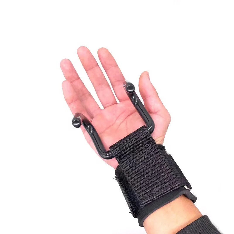 OEM Lifting Horizontal Bar Pull-up Assist Hook Fitness Gloves Leather Unisex Gloves Labor With Equipment
