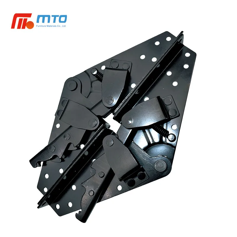 Concealed Fasteners Sofa Bed Connector Angle Adjustable Ratchet 90 Degree Stainless Sofa Lift Hinge Mechanism