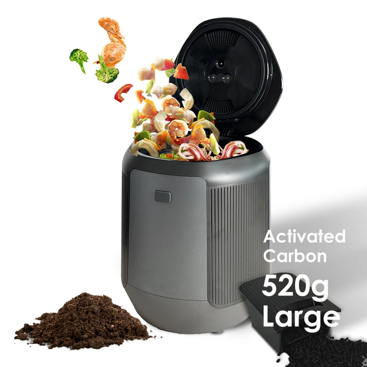 2024 Upgrade Indoor Home Electric Smart Kitchen Food Waste Recycler Countertop Household Composter Machine